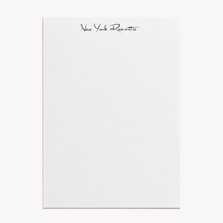 NEW YORK ROMANTIC NOTEPAD