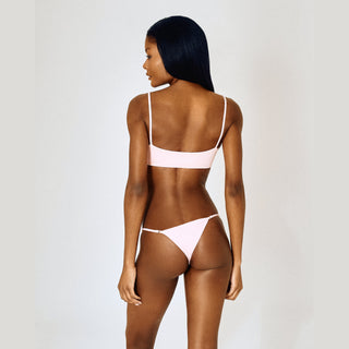 Bandeau Bikini Top – Light Pink
