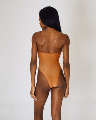 DAWN One Piece Swimsuit Bronze