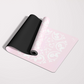 Pianellas Luxury Brand Yoga Pilates Exercise Mat Grace Ballet Pink Bianca Lienau Designer Half Fold Product Image
